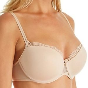 34B Chantelle Nude Demi Bra 1462 NWT